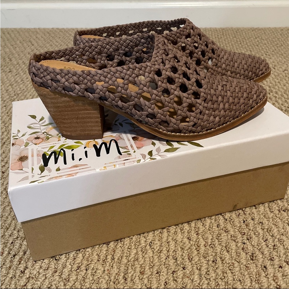 Mi.iM Woven Heel Mule 6.5